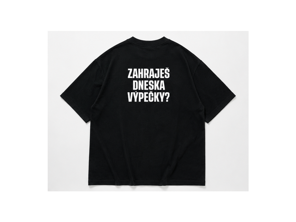 NORTHAT Výpečky Tee černá